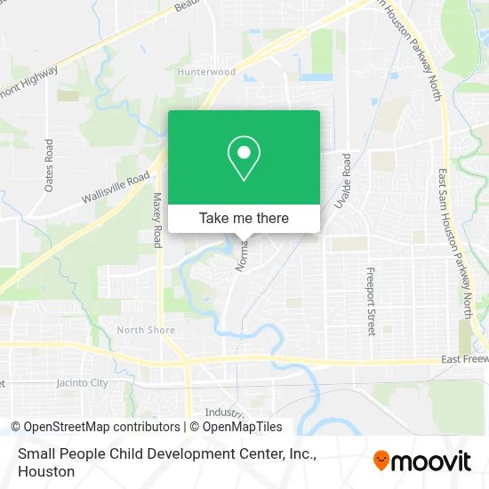 Small People Child Development Center, Inc. map