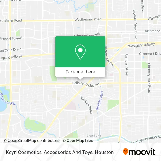 Keyri Cosmetics, Accessories And Toys map