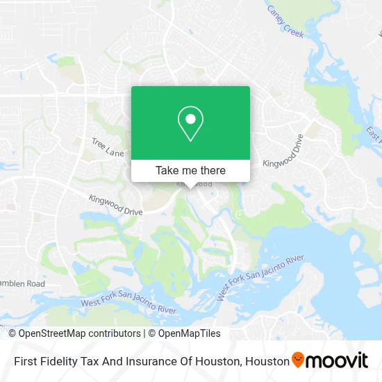 First Fidelity Tax And Insurance Of Houston map