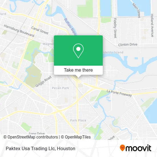 Paktex Usa Trading Llc map