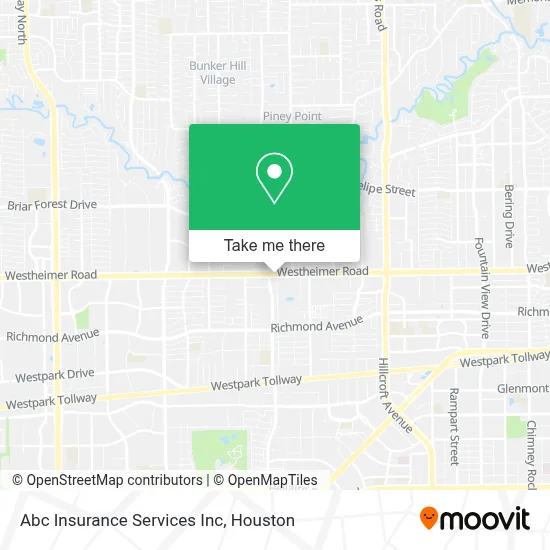 Abc Insurance Services Inc map