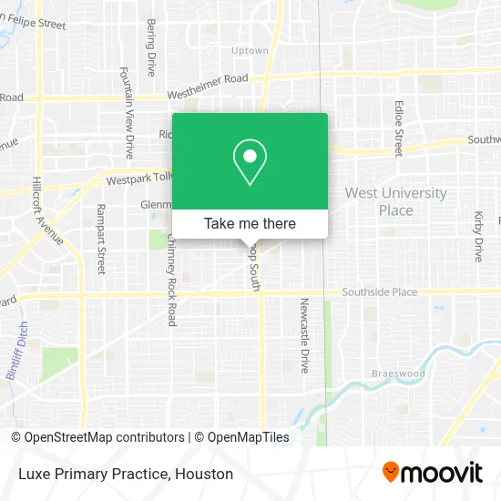 Luxe Primary Practice map