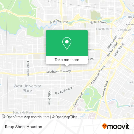 Reup Shop map