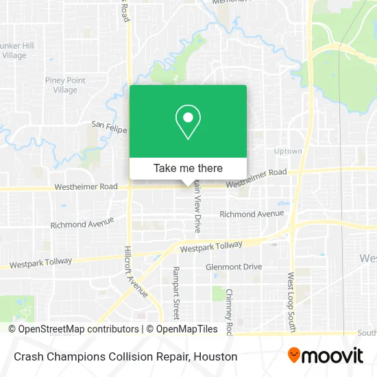 Crash Champions Collision Repair map