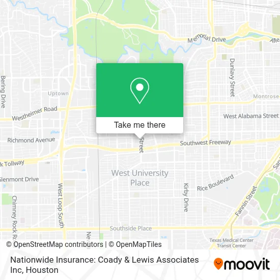 Nationwide Insurance: Coady & Lewis Associates Inc map