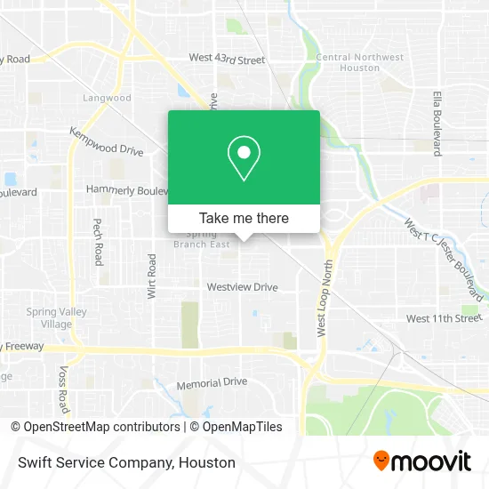 Swift Service Company map