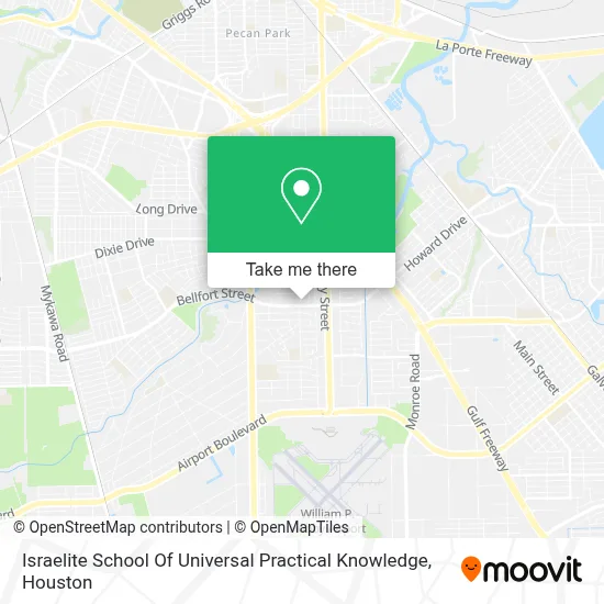 Israelite School Of Universal Practical Knowledge map