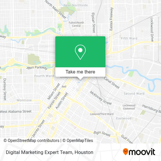 Digital Marketing Expert Team map