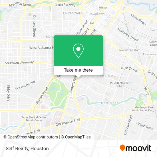 Self Realty map