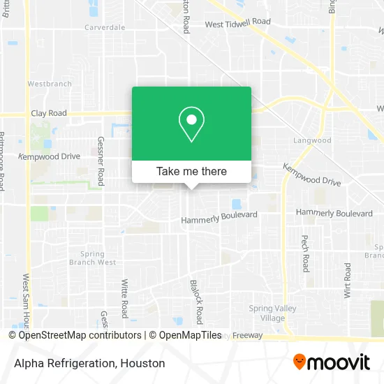 Alpha Refrigeration map