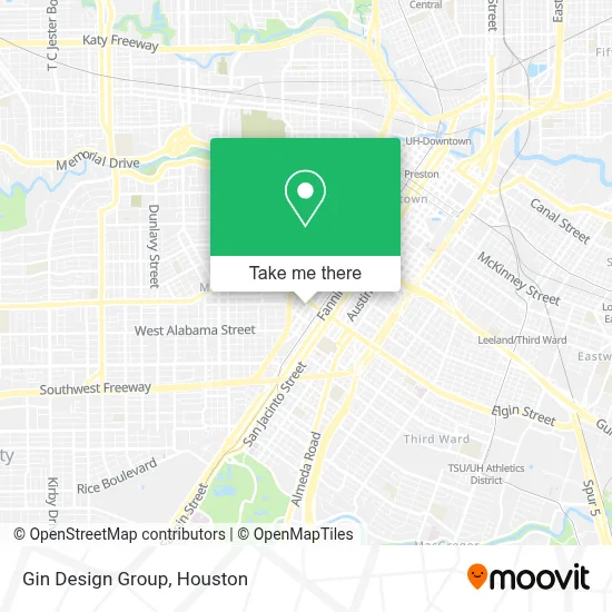 Gin Design Group map