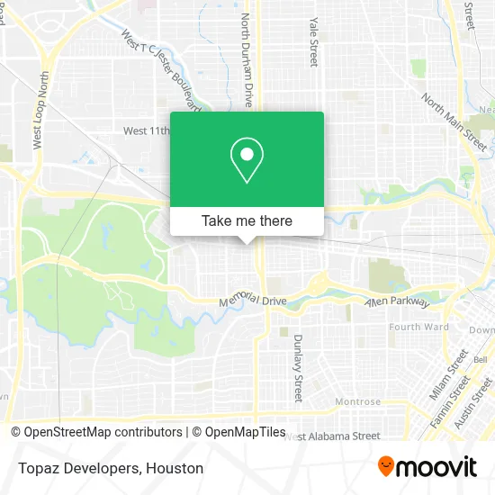 Topaz Developers map