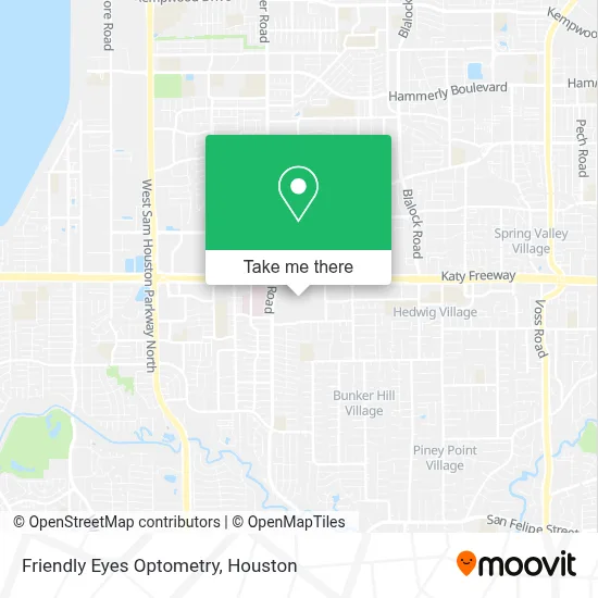 Friendly Eyes Optometry map
