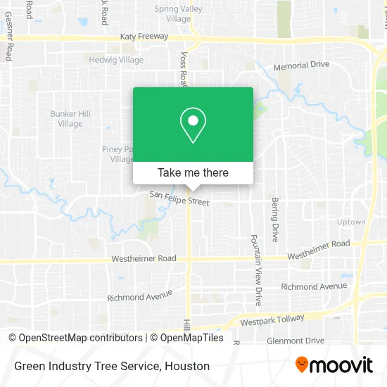 Green Industry Tree Service map