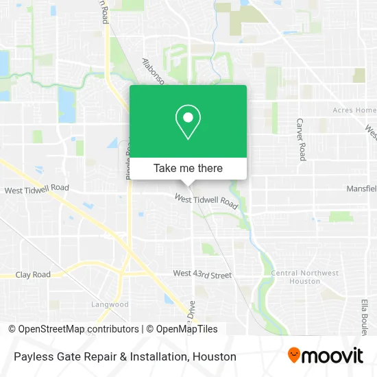 Payless Gate Repair & Installation map