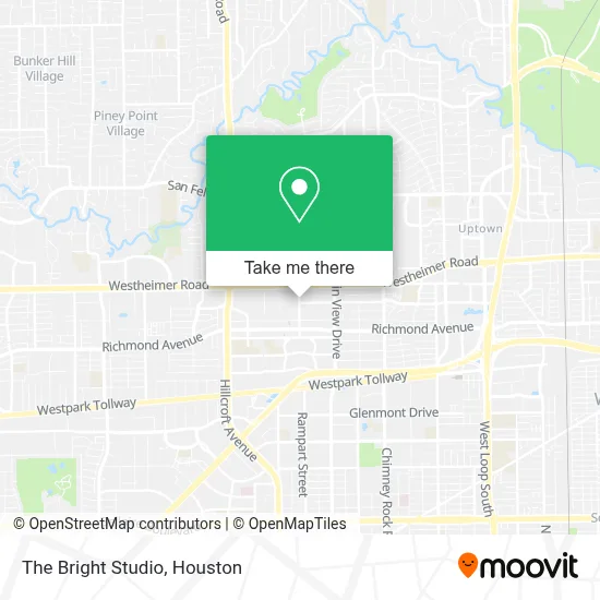 The Bright Studio map