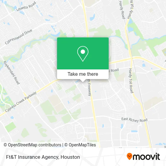Ft&T Insurance Agency map