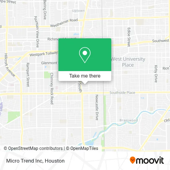Micro Trend Inc map