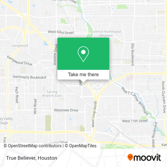 True Believer map