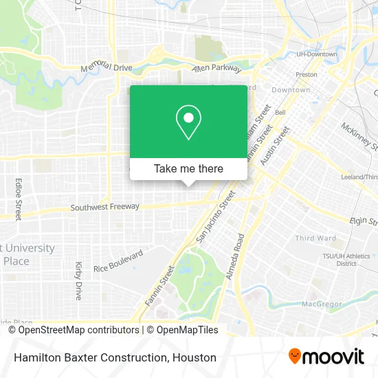 Hamilton Baxter Construction map