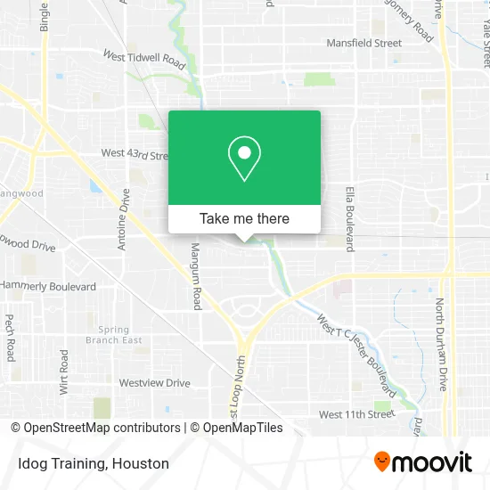 Idog Training map