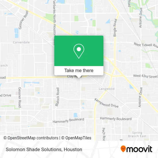 Solomon Shade Solutions map