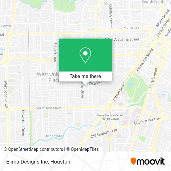 Elima Designs Inc map