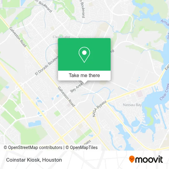 Coinstar Kiosk map