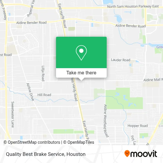 Quality Best Brake Service map