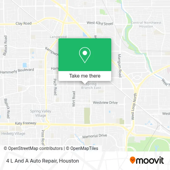 4 L And A Auto Repair map