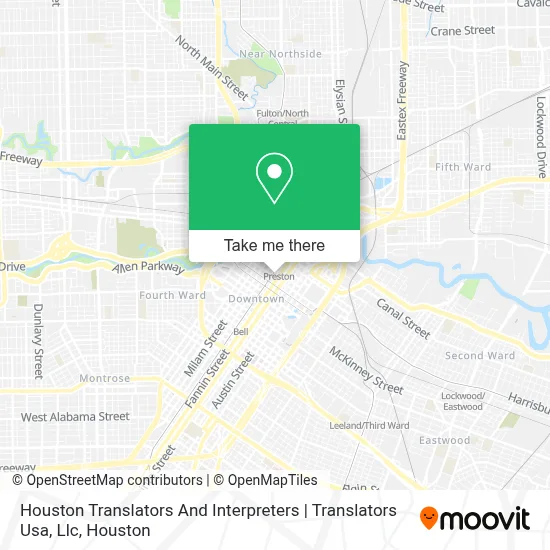 Houston Translators And Interpreters | Translators Usa, Llc map