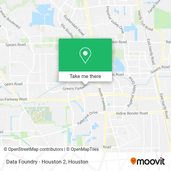 Data Foundry - Houston 2 map