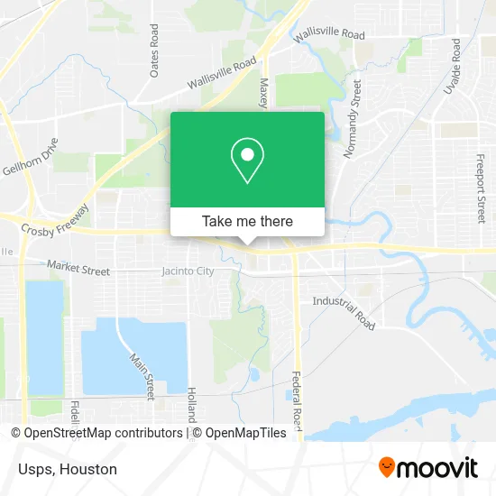 Usps map