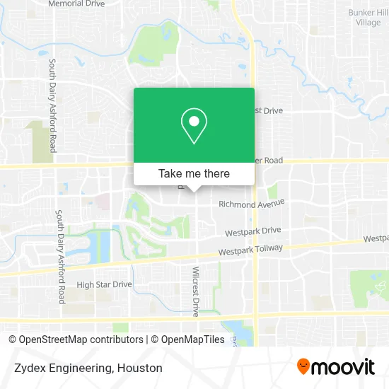 Zydex Engineering map