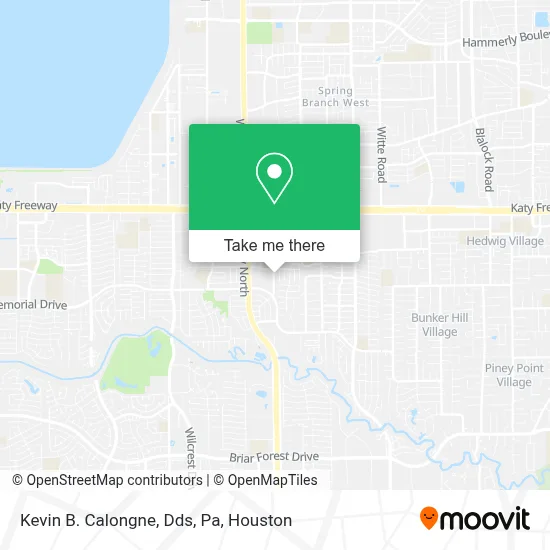 Kevin B. Calongne, Dds, Pa map