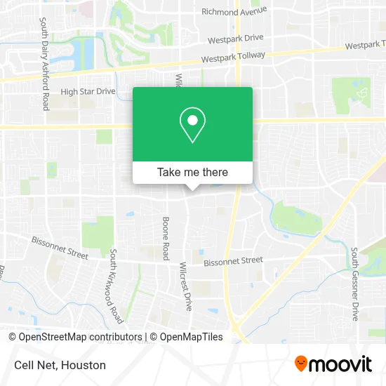 Cell Net map