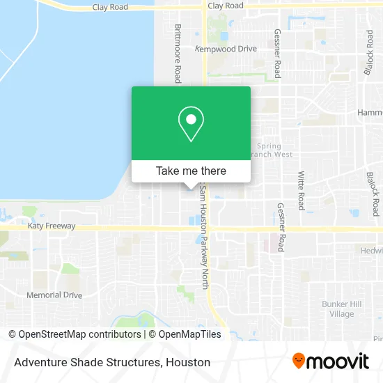 Adventure Shade Structures map