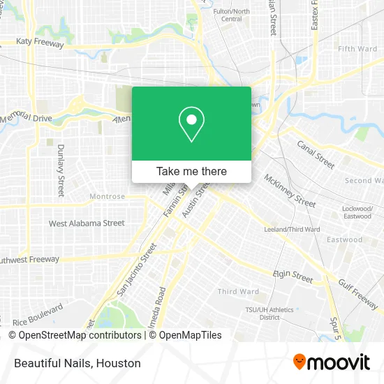 Beautiful Nails map
