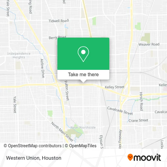 Western Union map