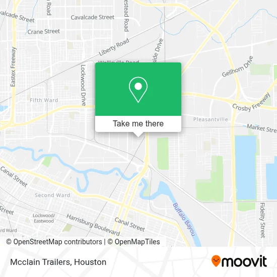 Mcclain Trailers map
