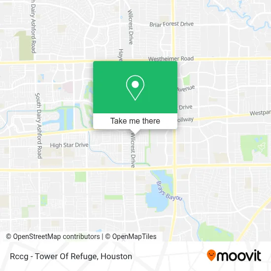 Rccg - Tower Of Refuge map