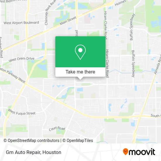 Gm Auto Repair map