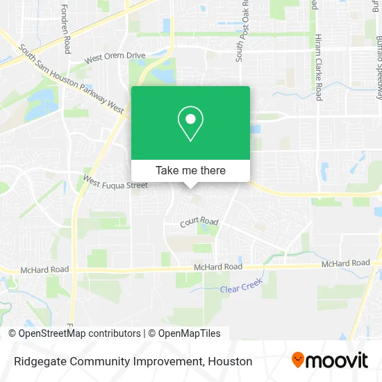 Mapa de Ridgegate Community Improvement