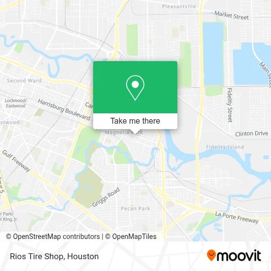 Rios Tire Shop map