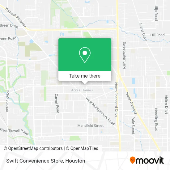 Swift Convenience Store map