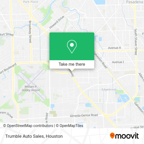 Trumble Auto Sales map