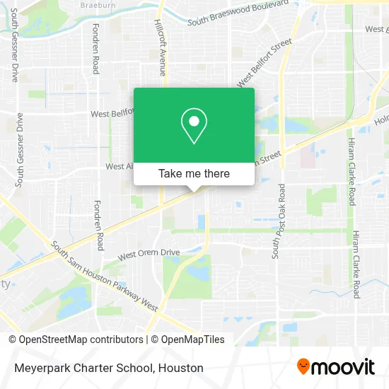 Meyerpark Charter School map