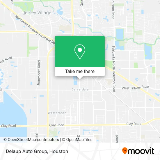 Delaup Auto Group map