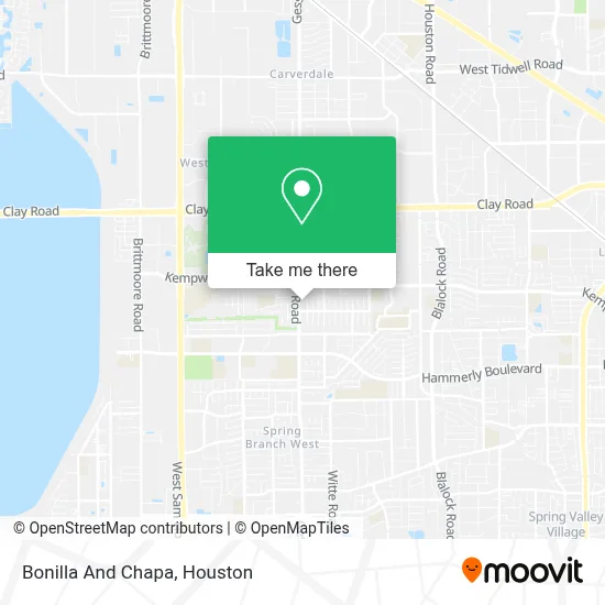 Bonilla And Chapa map