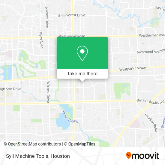 Syil Machine Tools map
